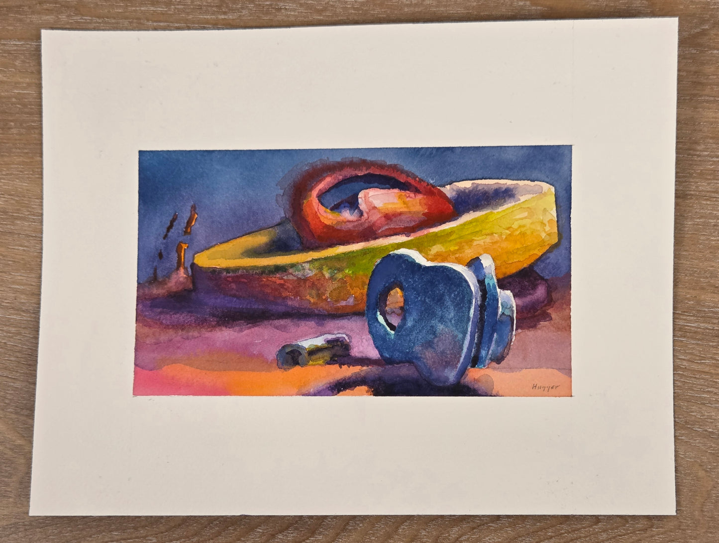 Strange Messenger (Watercolor Version)